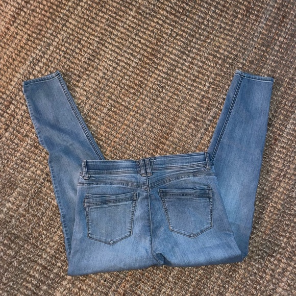 Democracy Ab Solution Light Blue Skinny Jeans Size 12 - Picture 2 of 3